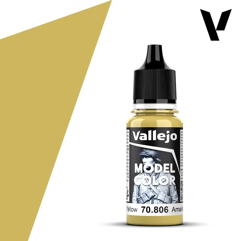 Vallejo 18ml German Yellow Model Color (70.806)