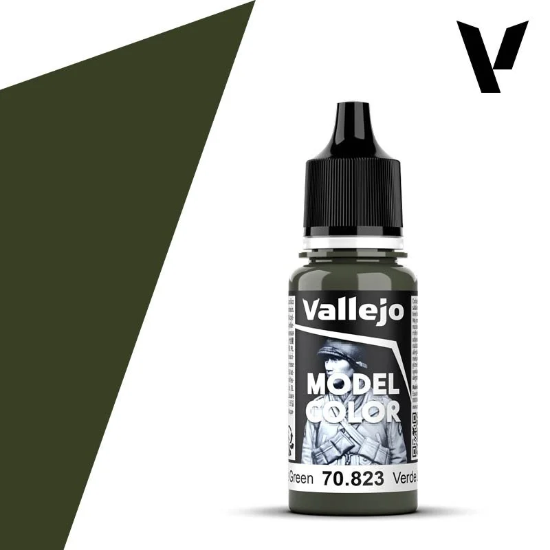 Vallejo 18ml Luftwaffe Green Model Color (70.823)