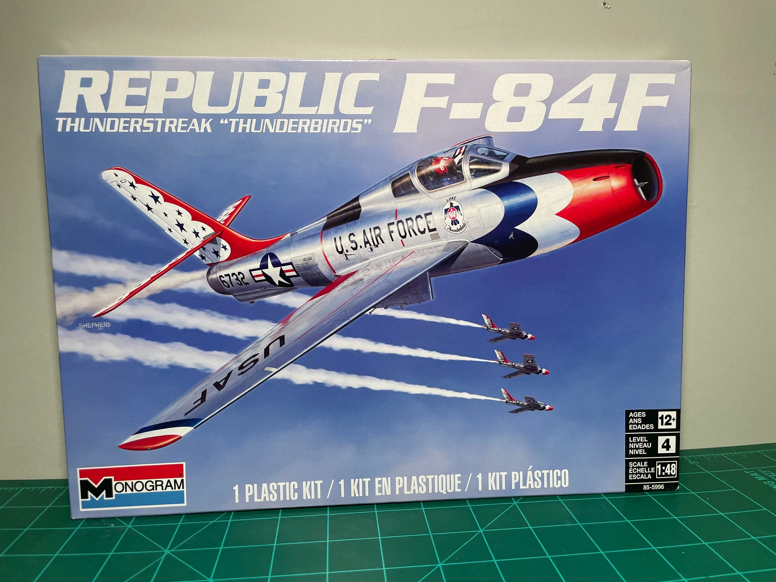 1/48 Monogram Republic F-84F Thunderstream "Thunderbirds"