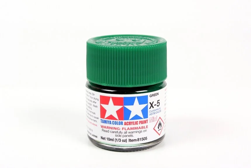 Tamiya 10ml-1/3oz Acrylic Mini X-5 Green