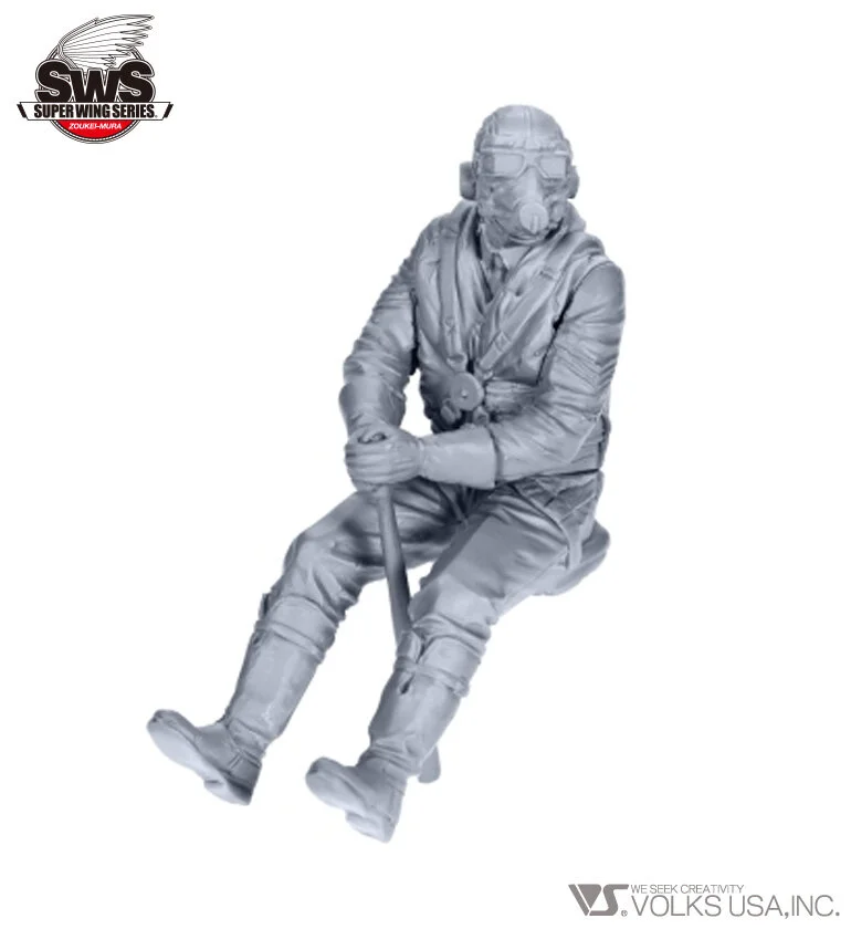1/32 SWOP P-51D Mustang IV Pilot Figure With Oxygen Mask #SWS09-F02