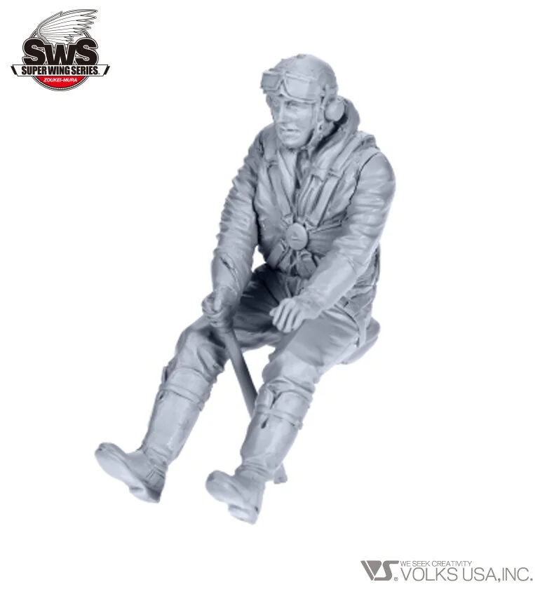 1/32 SWOP P-51D Mustang IV Pilot Figure (Seated) #SWS09-F01