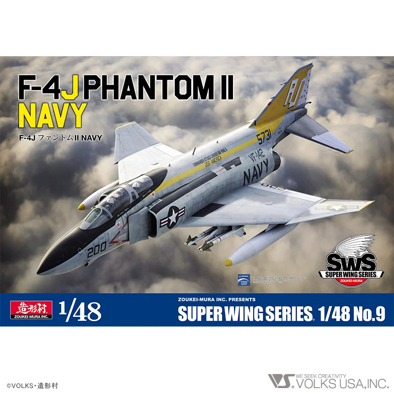 1/48 SWS McDonnell Douglas F-4J Phantom II NAVY No9