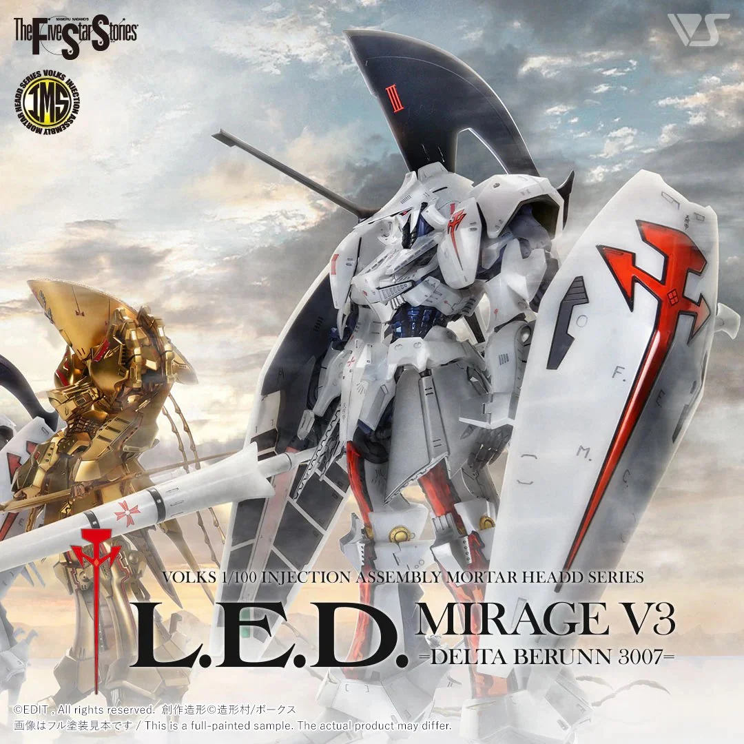 1/100 IMS L.E.D. Mirage V3 Delta Berunn VS-IMS-15