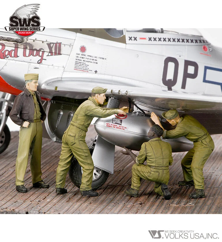1/32 SWOP P-51D Mustang Fuel Tank Attachment Crew