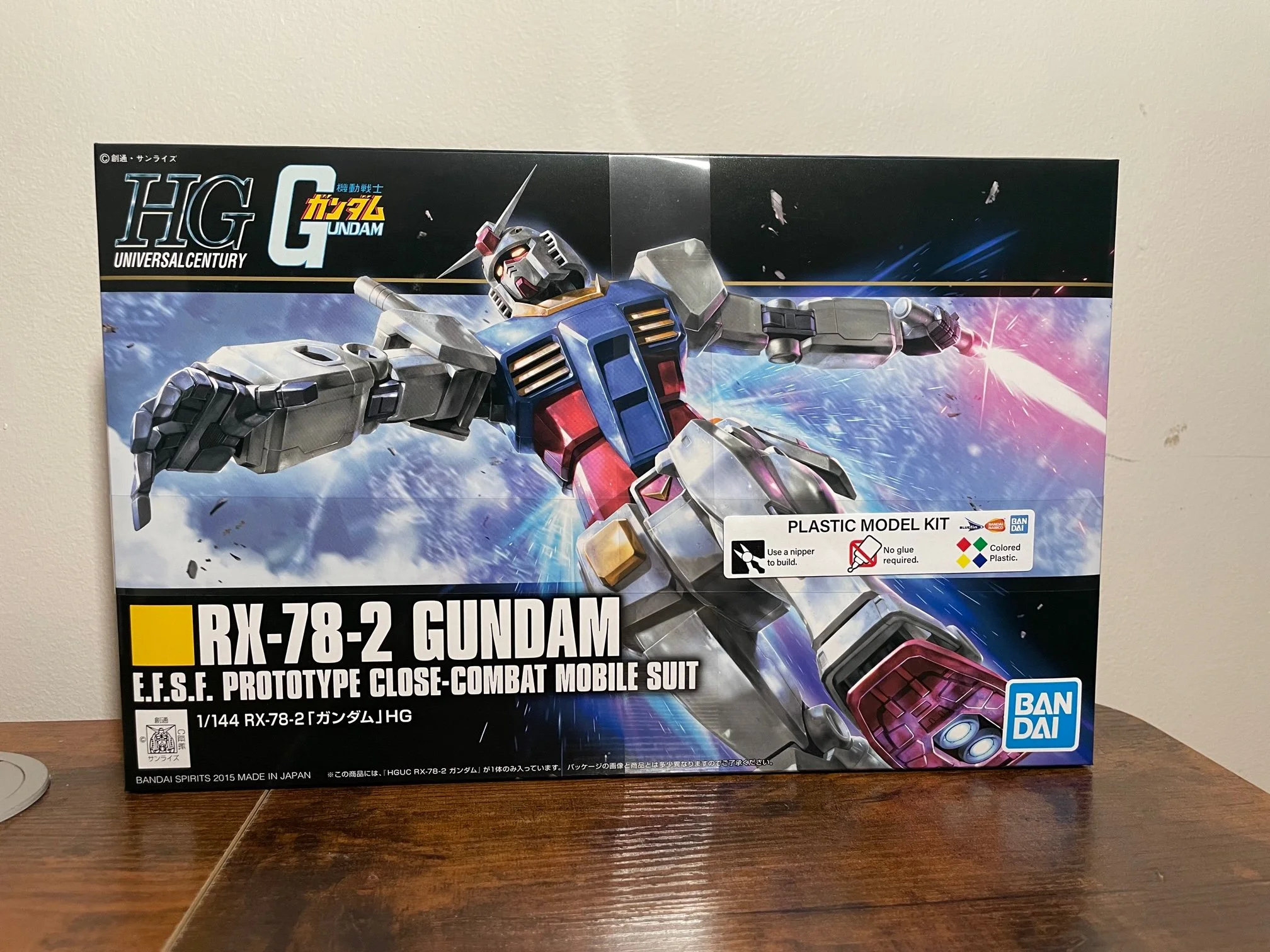 1/144 Bandai RX-78-2 Gundam (HG) Universal Century #191