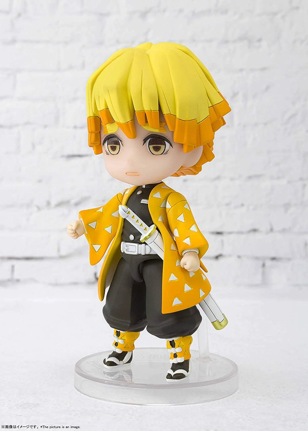 Bandai Spirits Zenitsu Agatsuma "Demon Slayer: Kimestu no Yaiba" Figurearts Mini #018