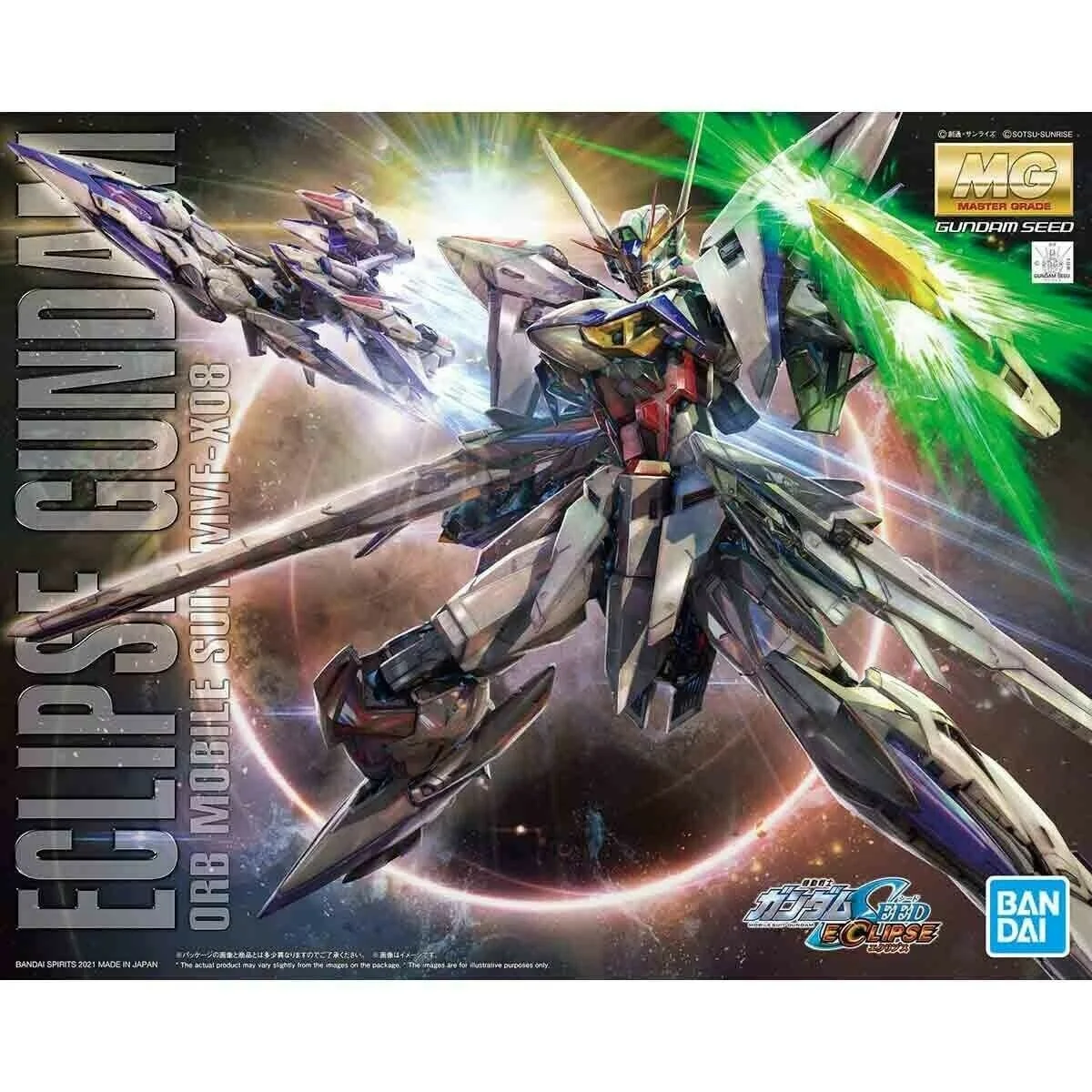 1/100  Bandai Eclipse Gundam MVF-X08