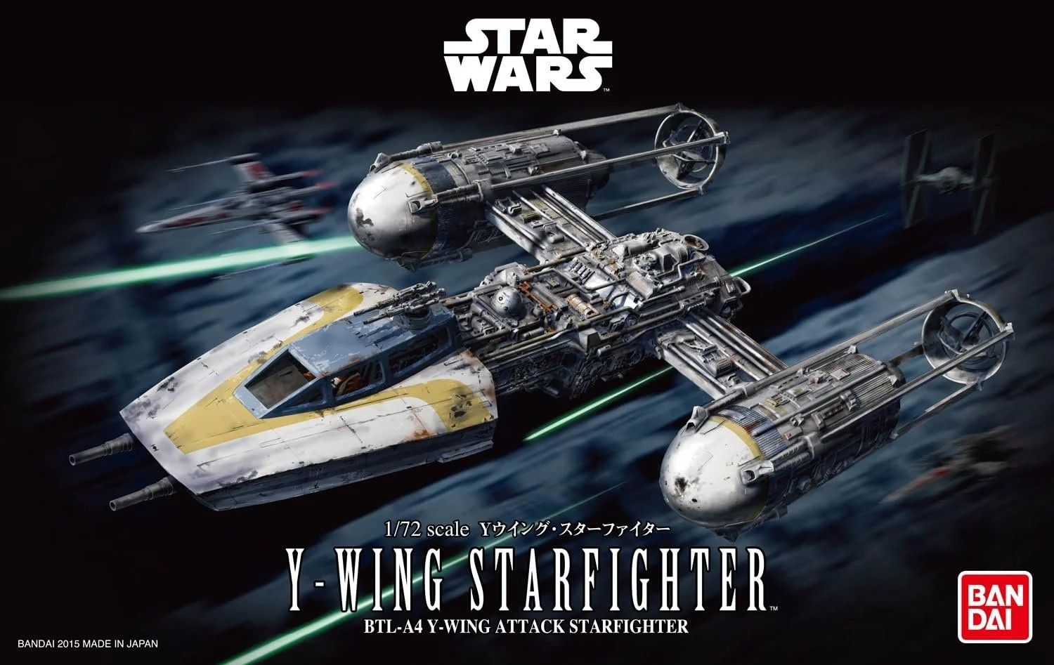 1/72  Bandai Star Wars Y-Wing Starfighter #5063845