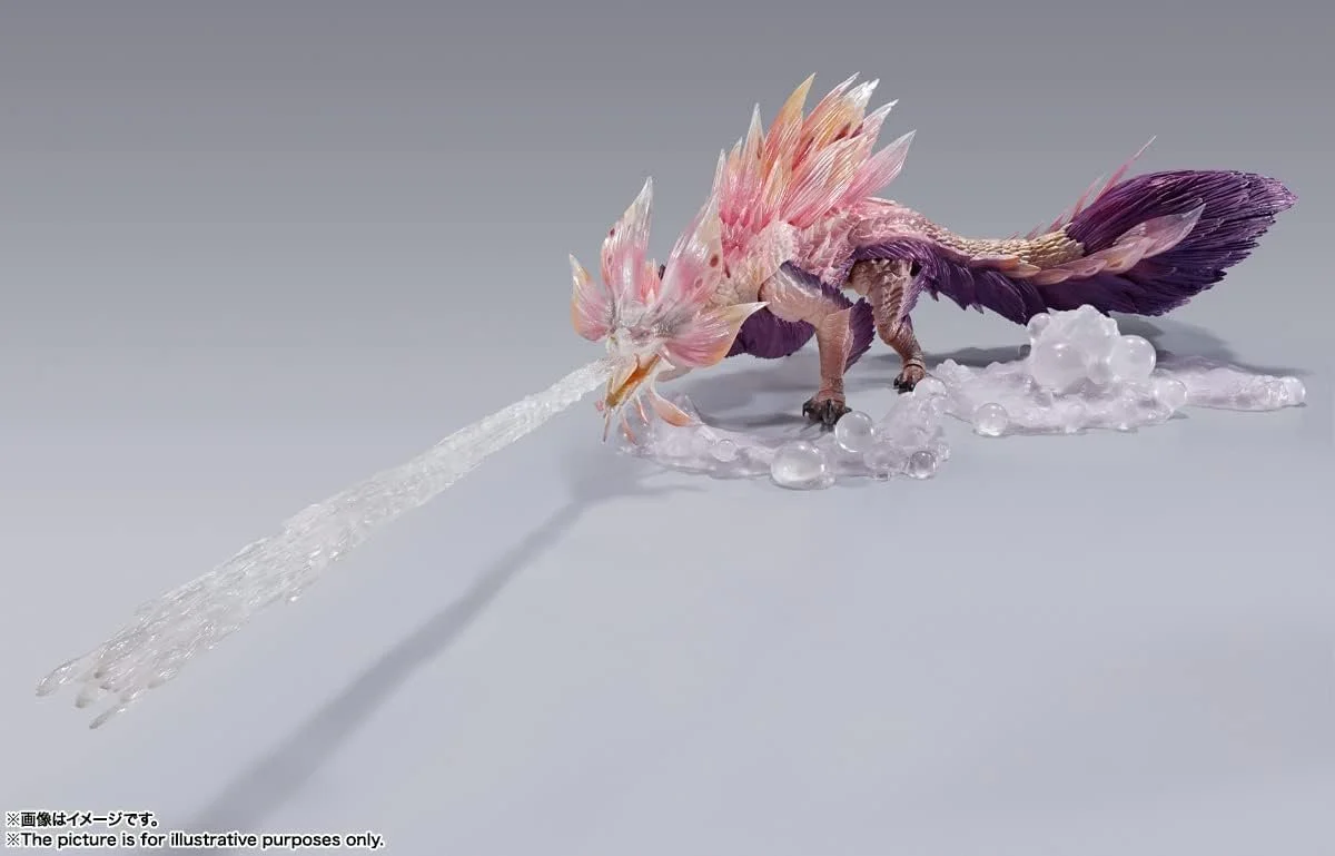 Tamashii Nations S.H. MonsterArts Mizutsune "Monster Hunter Rise"