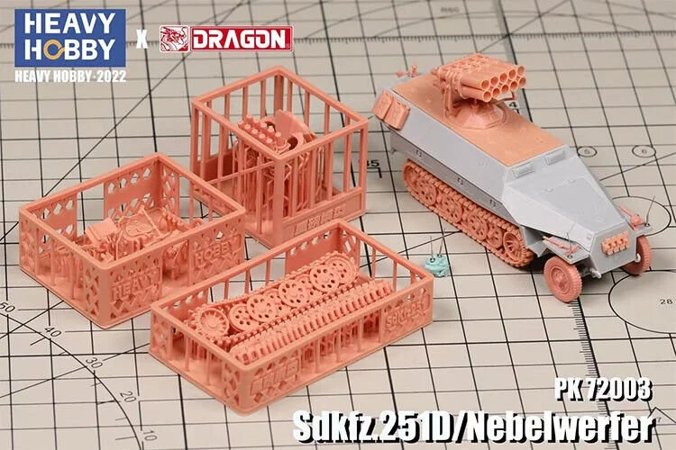 1/72 Heavy Hobby WWII German Sdkfz.251/Nebelwerfer Ausf.D #PK-72003