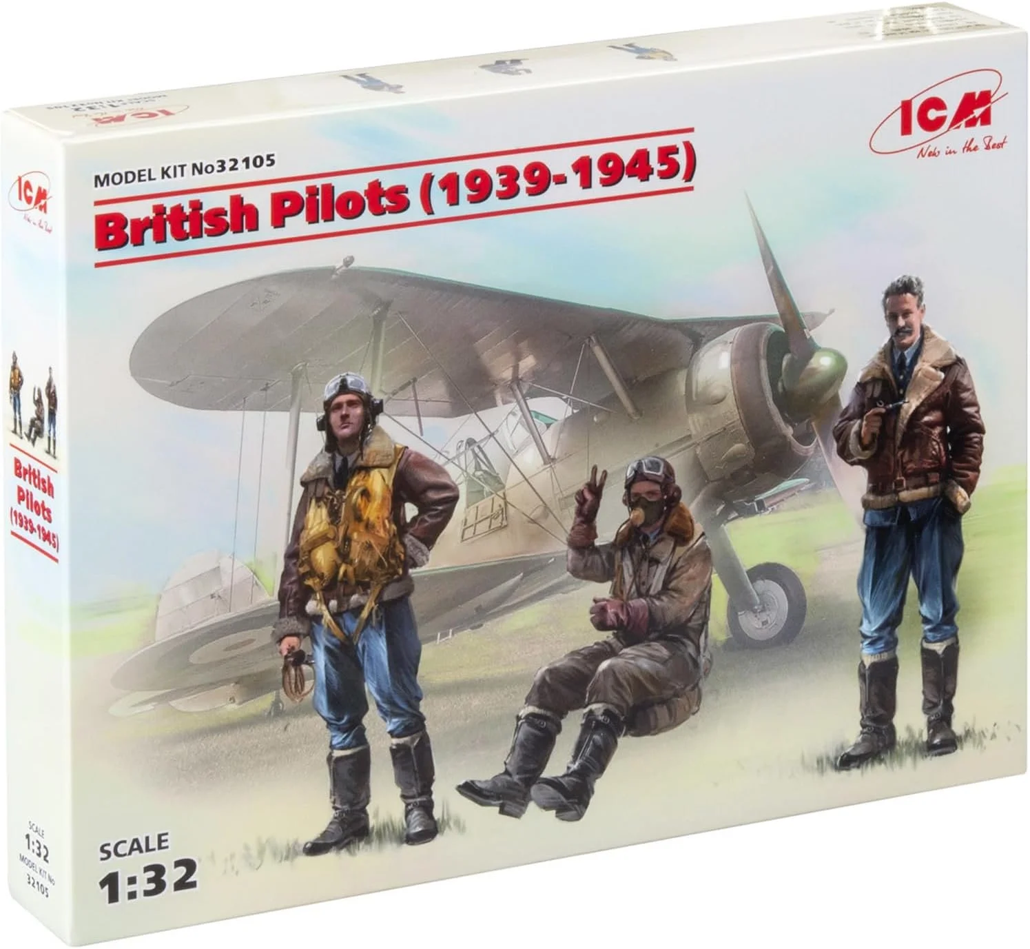 1/32 ICM British Pilots 1939-1945 (3) #32105