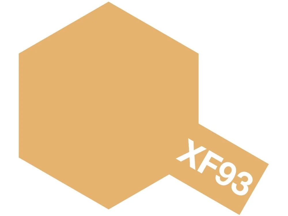 Tamiya 10ml-1/3oz Acrylic Mini XF-93 Light Brown (DAK 1942) #81793