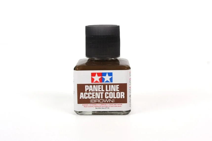 Tamiya Panel Line Accent Color (Brown) 40ml #87132