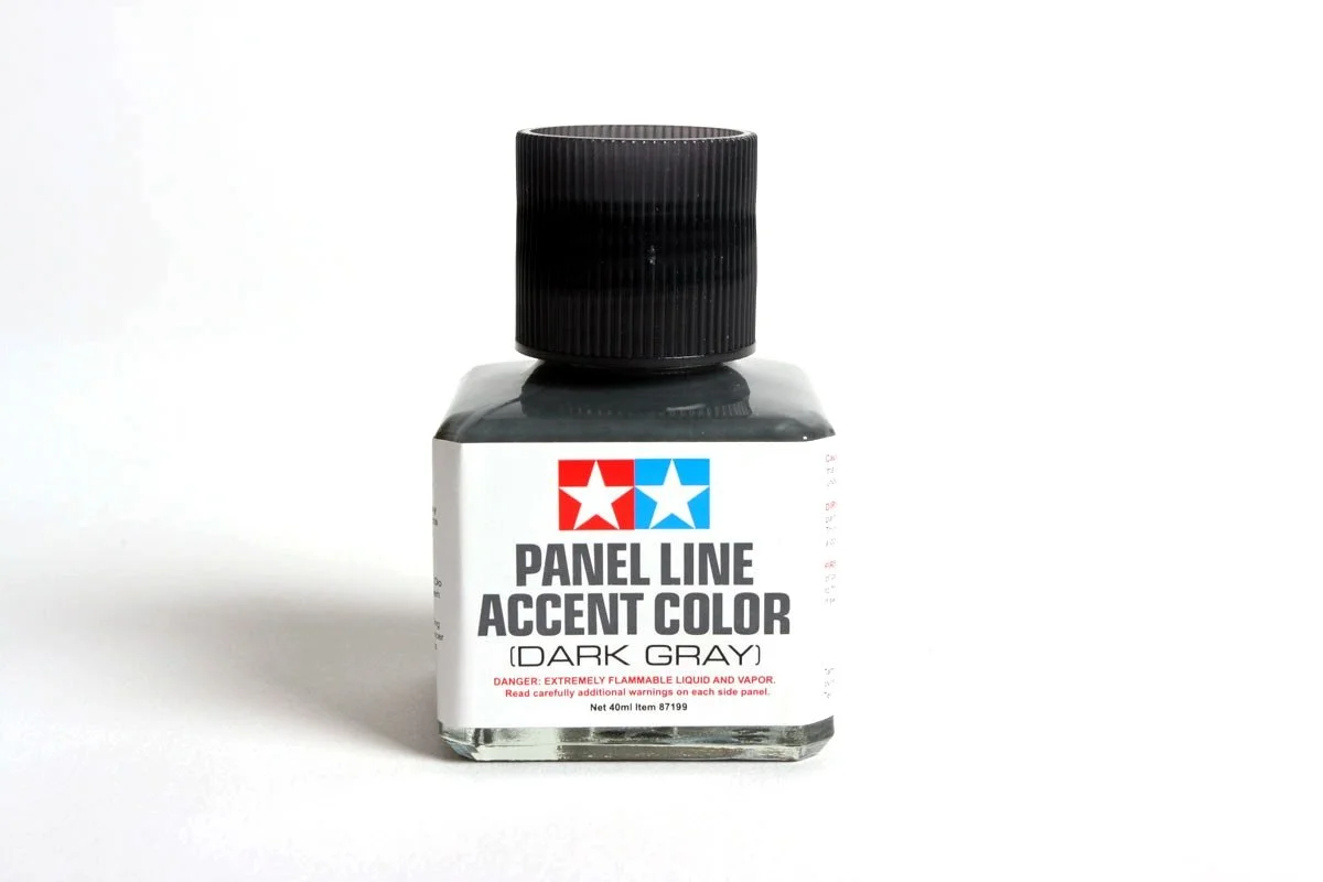 Tamiya Panel Line Accent Color (Dark Gray) 40ml #87199