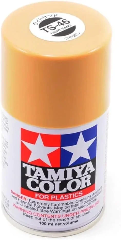 Tamiya 100ml Spray TS-46 Light Sand Lacquer