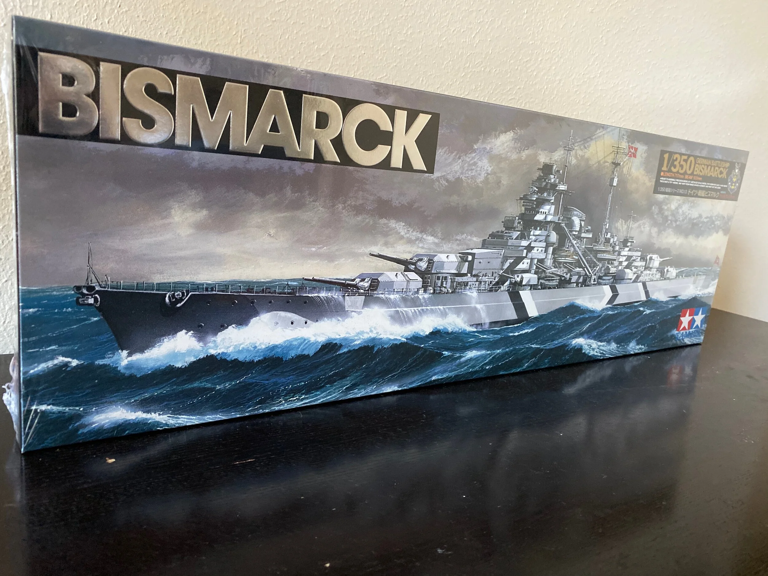 1/350 Tamiya Bismarck Battleship #78013