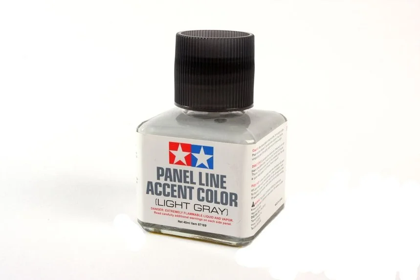 Tamiya Panel Line Accent Color (Light Gray) 40ml #87189
