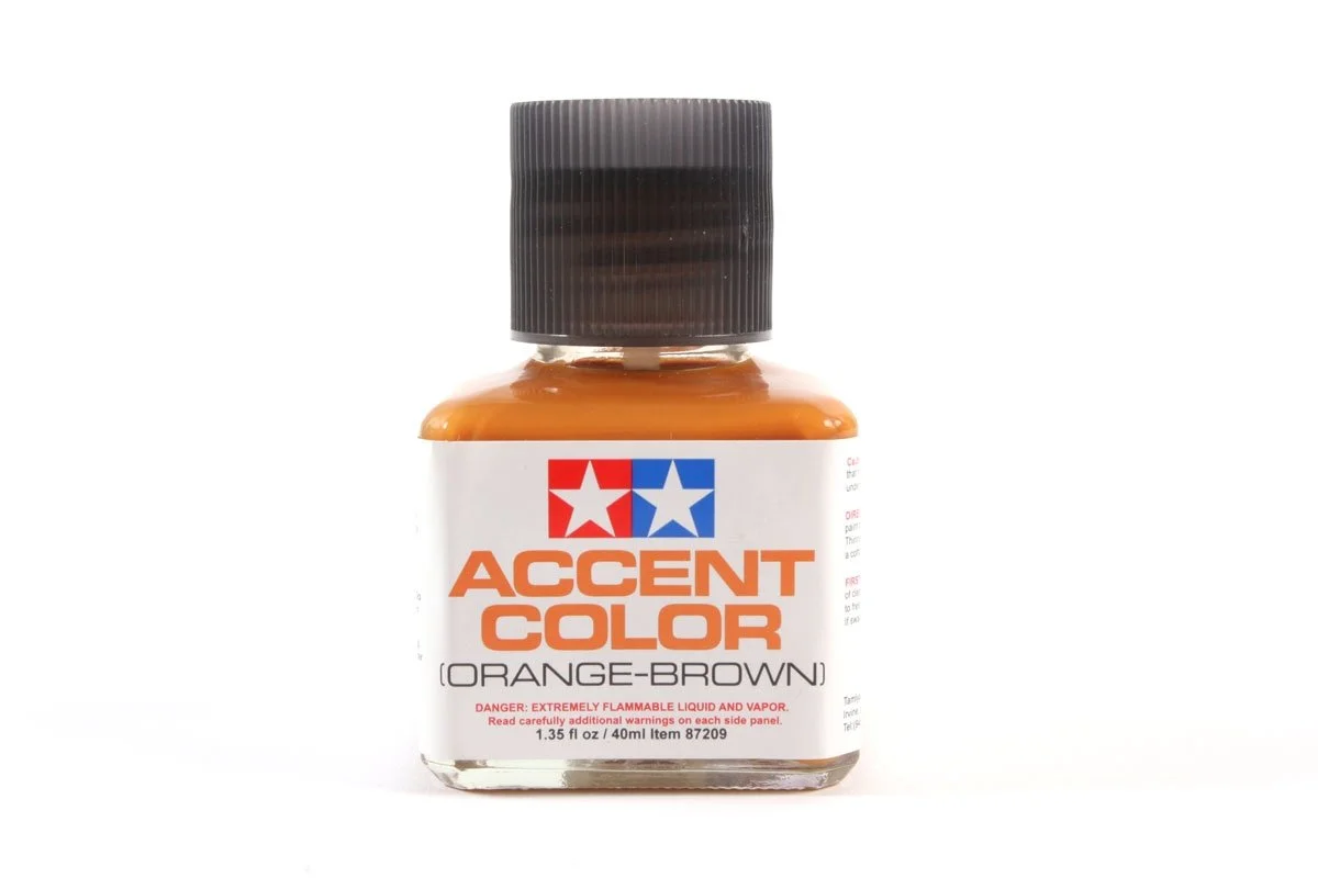 Tamiya Panel Line Accent Color (Orange-Brown) 40ml #87209