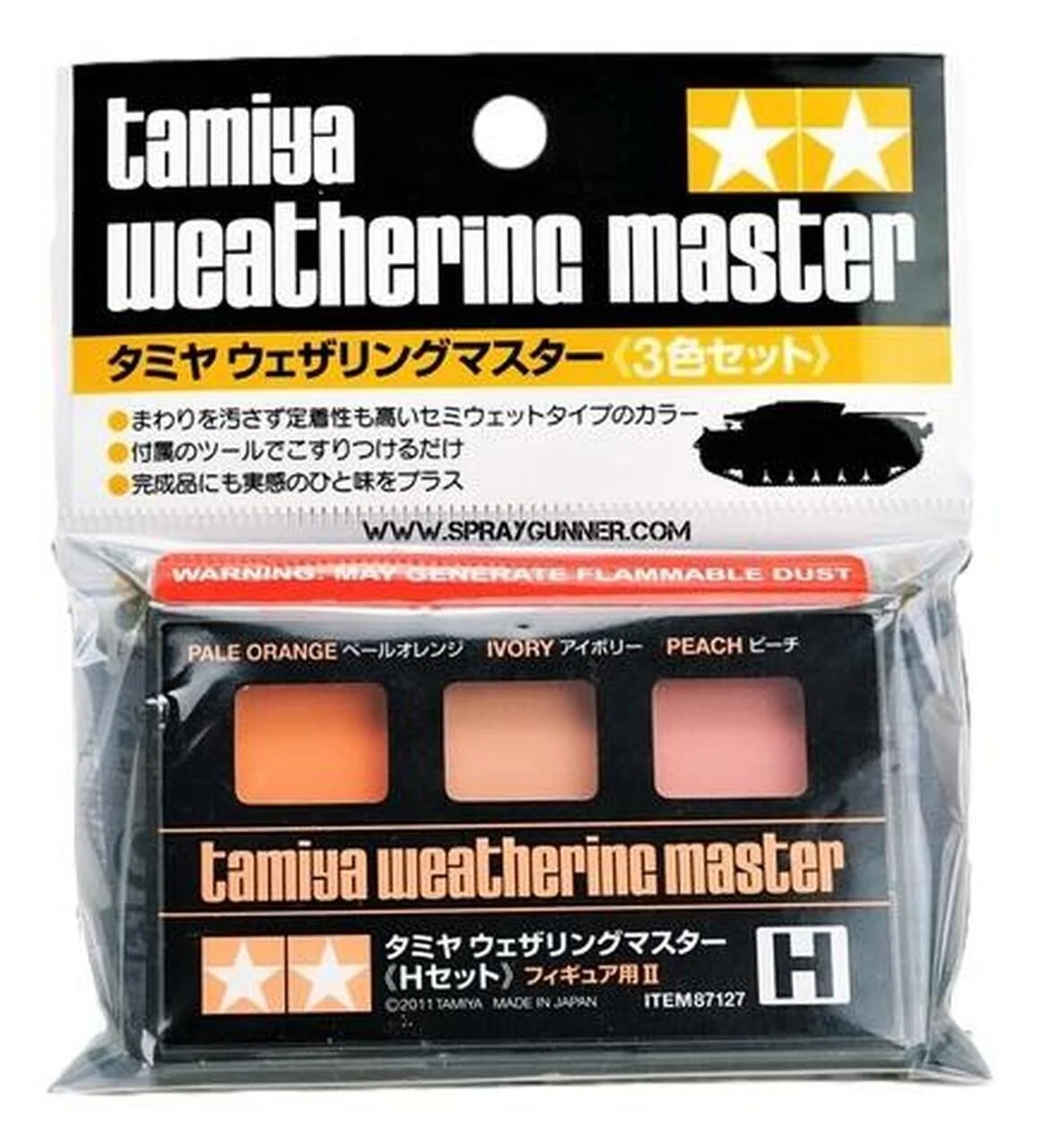 1/1 Tamiya Weathering Set H: Figures II