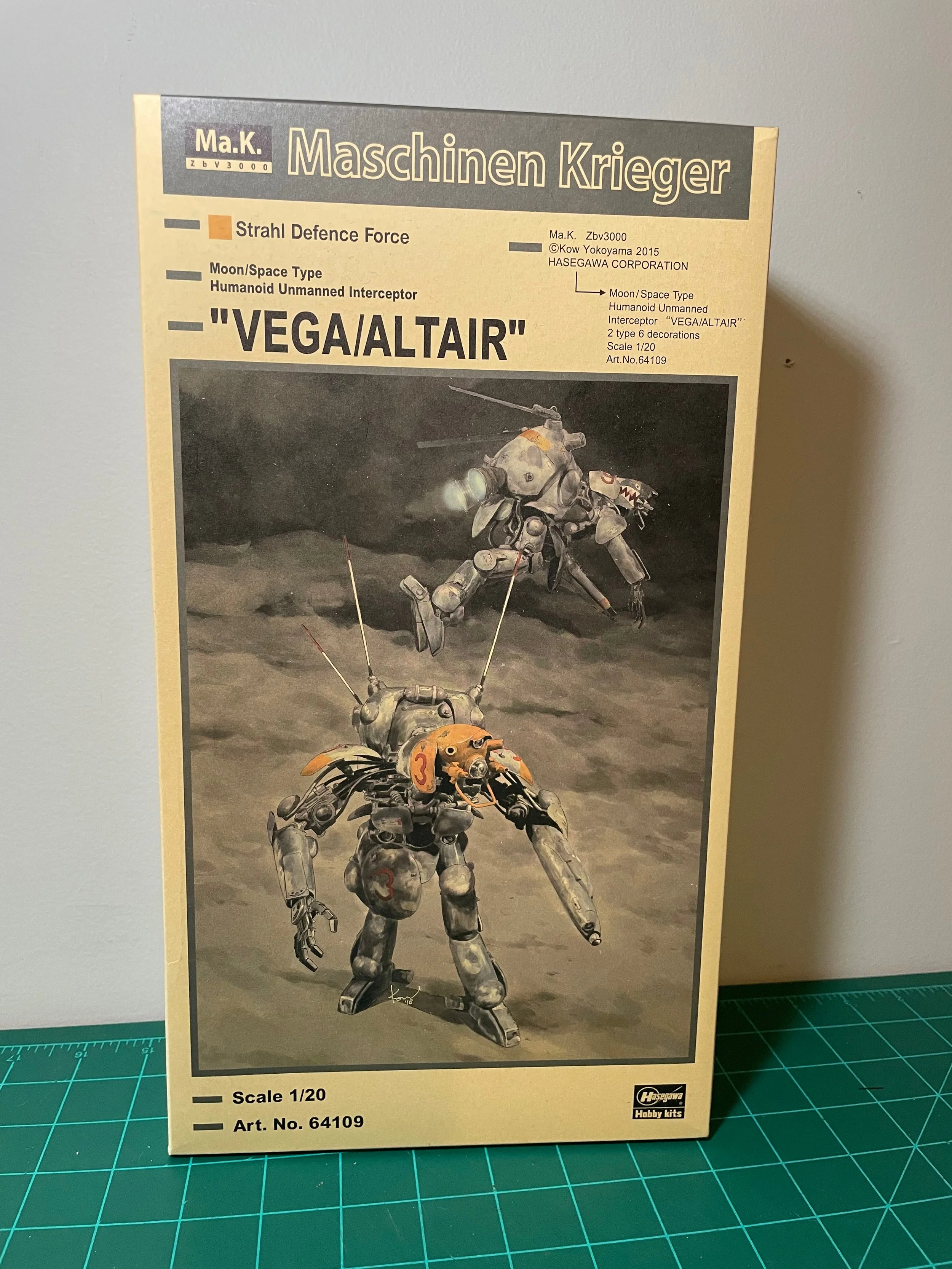 1/20 Hasegawa Maschinen Krieger Humanoid Unmanned Interceptor "Vega/Altair" #64109