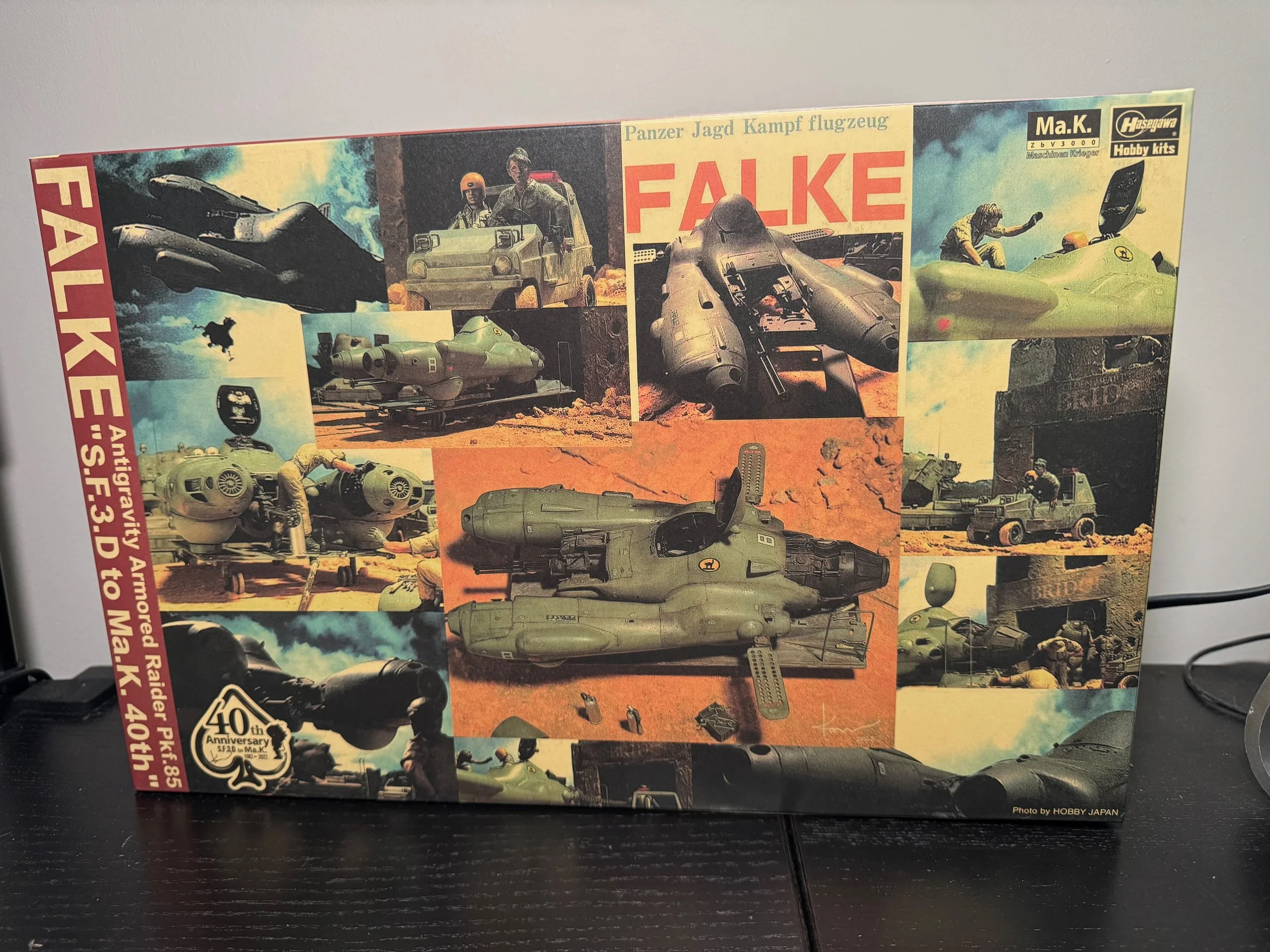 1/20 Hasegawa Maschinen Krieger Falke Antigravity Armored Raider Pkf.85 Ma.K 40th Anniversary #64125