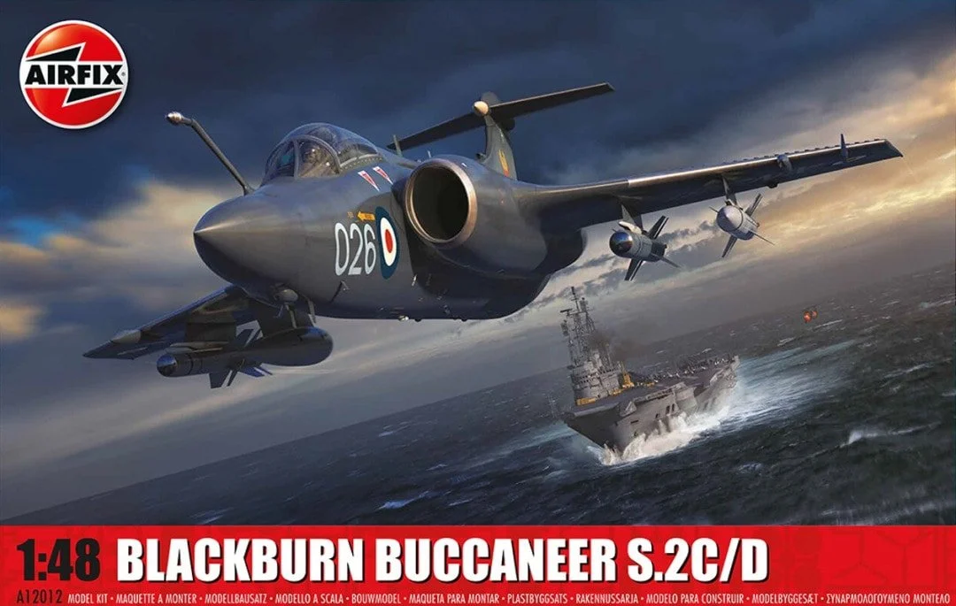 1/48 Airfix Blackburn Buccaneer S.2C/D #12012