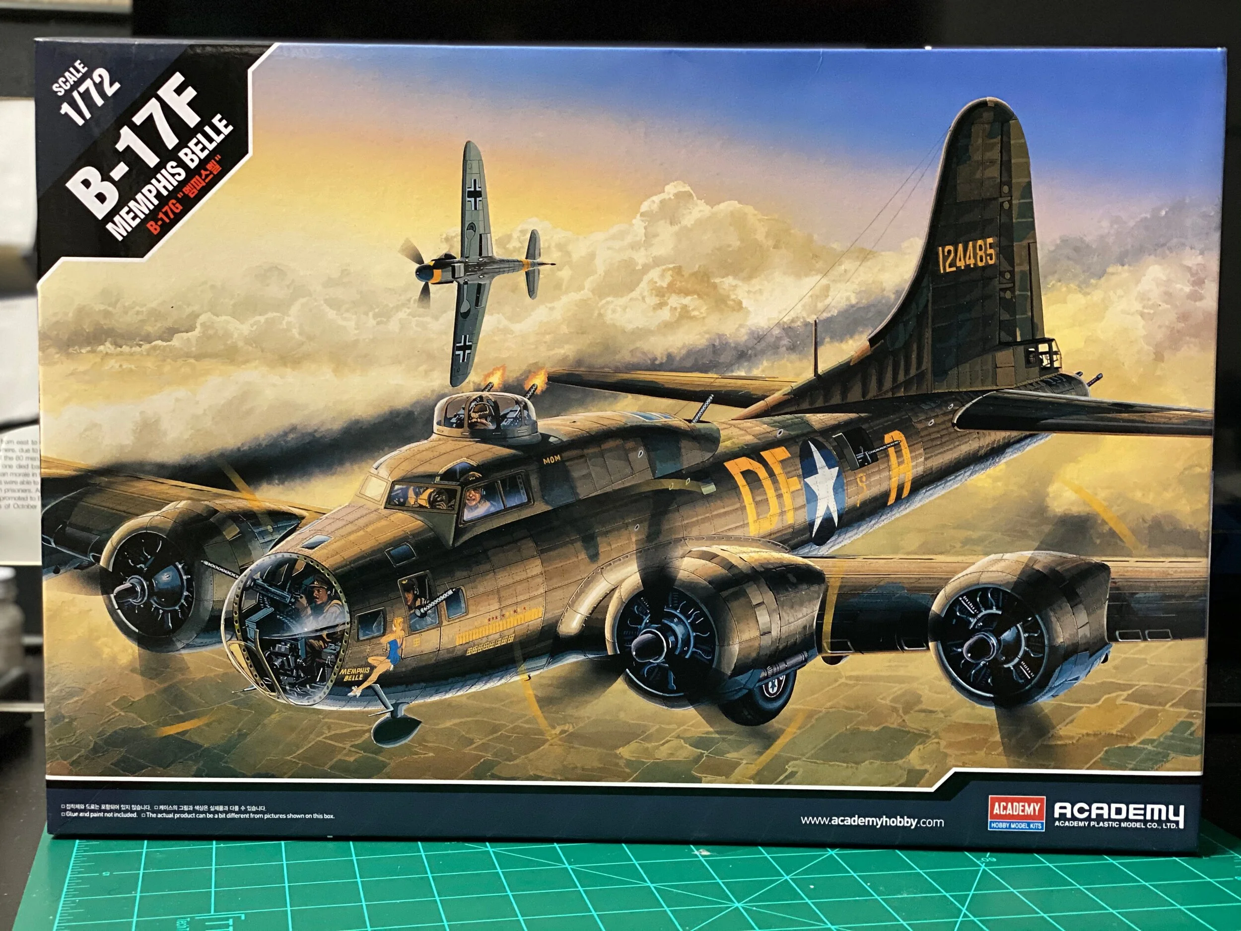 1/72 Academy B-17F Flying Fortress "Memphis Belle" $12495
