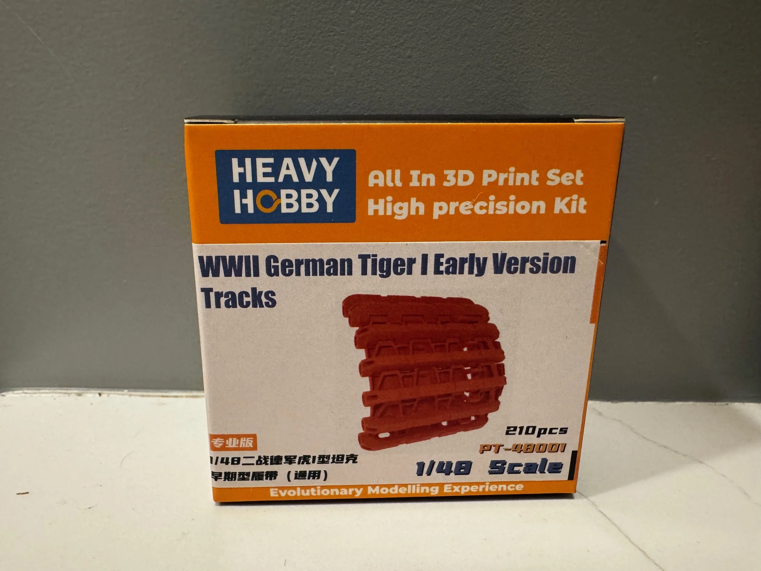 1/48 Heavy Hobby WWII German Tiger I Early Version Tracks #PT-48001