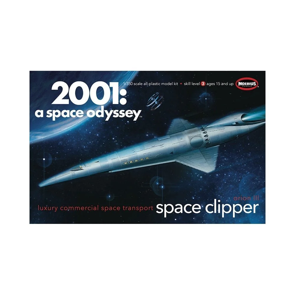 1/350 Moebius 2001 Space Odysse: Orion III Space Clipper