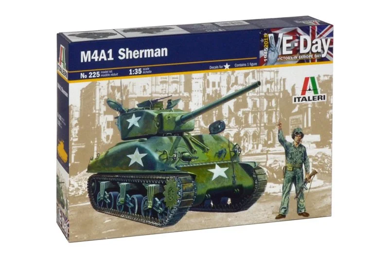 1/35 Italeri M4A1 Sherman VE-Day #225