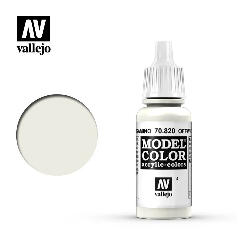 Vallejo 10ml Model Color Off-White (70.820)