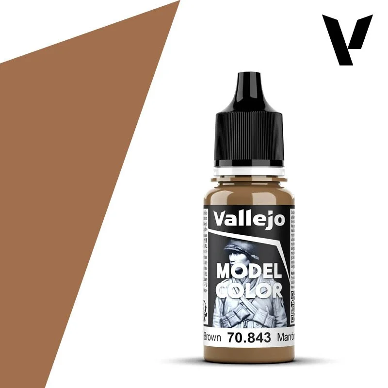 Vallejo 18ml Cork Brown Model Color (70.843)