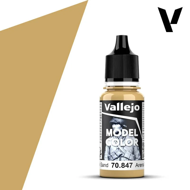 Vallejo 18ml Dark Sand Model Color (70.847)