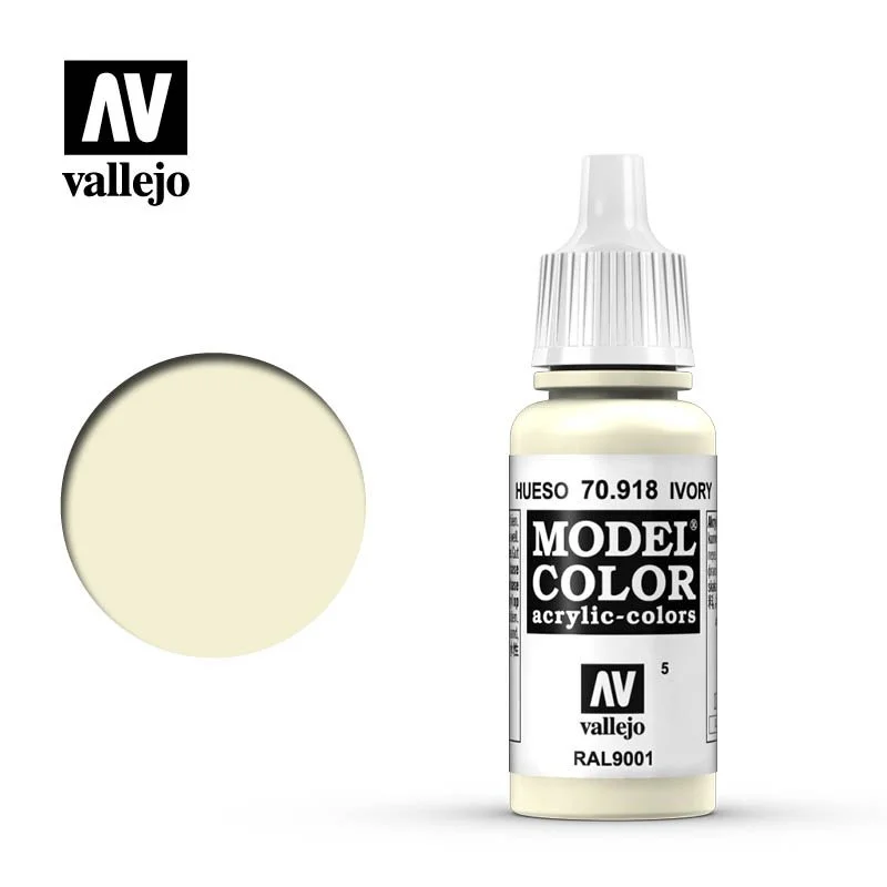 Vallejo 17ml Model Color Ivory (70.918)