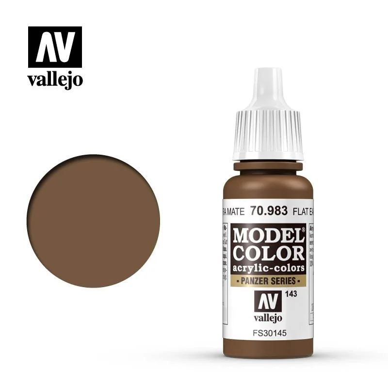Vallejo 17ml Model Color Flat Earth (70.983)