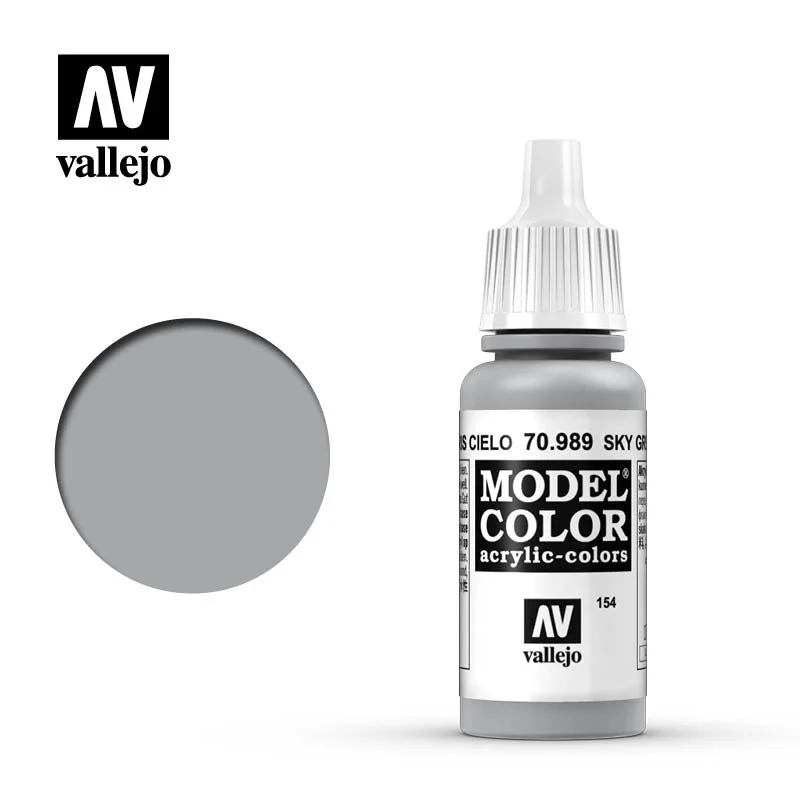 Vallejo 17ml Model Color Sky Grey (70.989)
