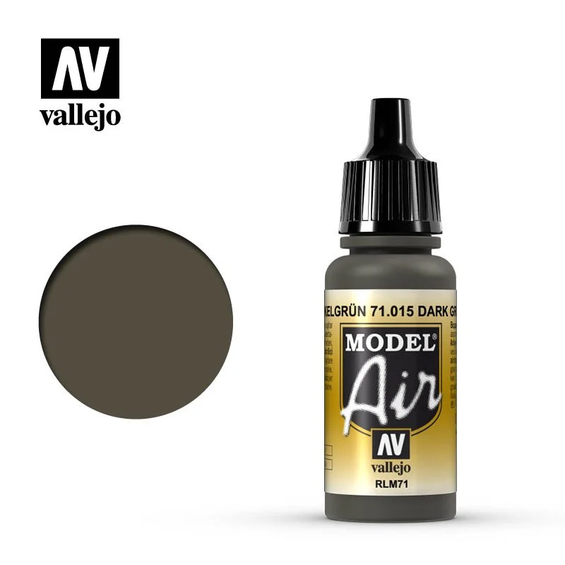 Vallejo 17ml Model Air Dark Green RLM71 (71.015)