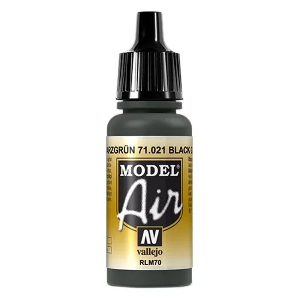 Vallejo 17ml Model Air Black Green (71.021)