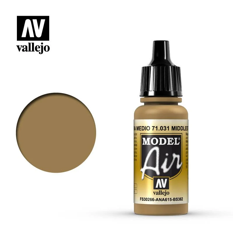Vallejo 17ml Model Color Middlestone (71.031)