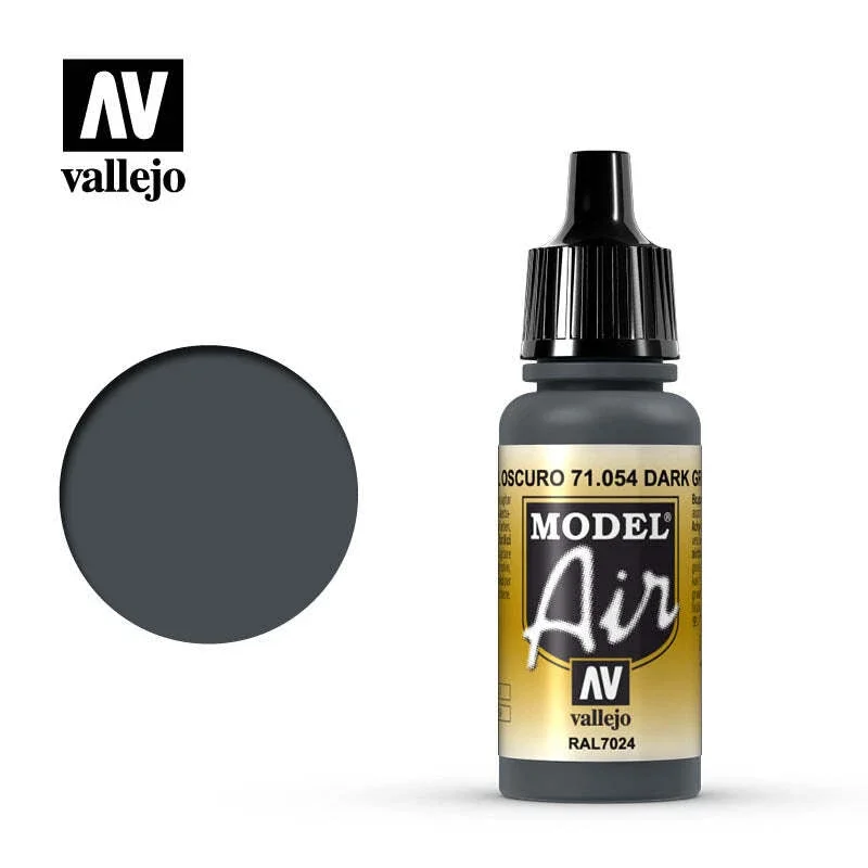 Vallejo 17ml Model Color Grey Green (71.055)