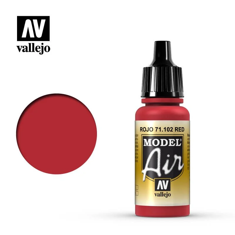Vallejo 17ml Model Air Red (71.102)