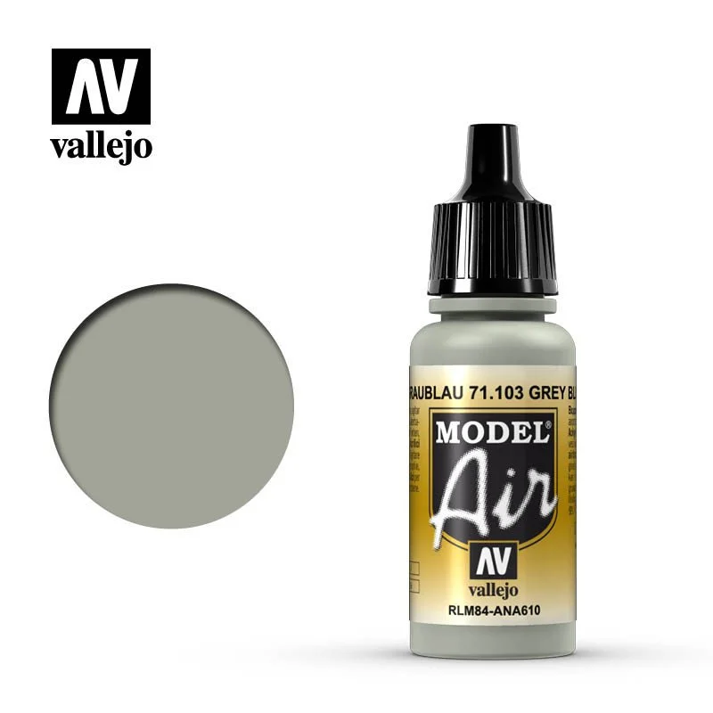 Vallejo 17ml Model Air Grey RLM84 (71.103)