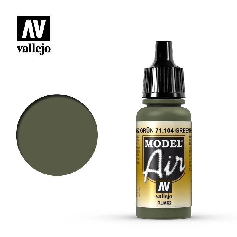 Vallejo 17ml Model Air Green RLM62 (71.104)