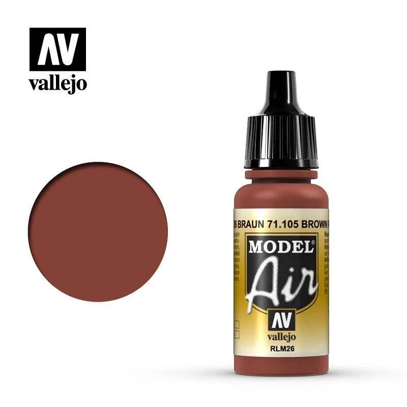 Vallejo 17ml Model Air Brown RLM26 (71.105)