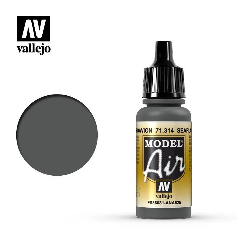 Vallejo 17ml Model Air Seaplane Gray (71.314)
