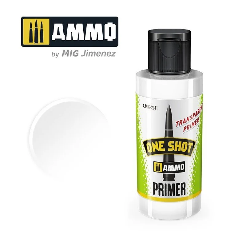 AMMO 60mL One Shot Primer-Transparent Primer #A.MIG2041