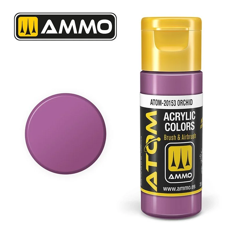 AMMO ATOM ACRYLIC COLOR 20mL Orchid #ATOM-20153