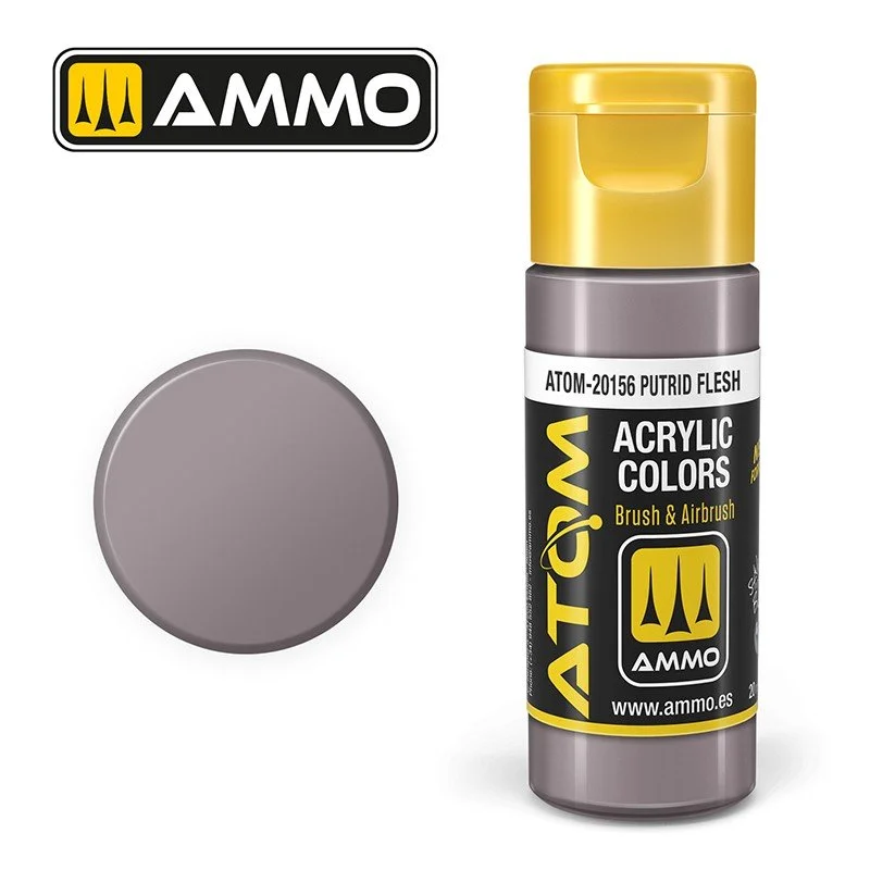 AMMO ATOM ACRYLIC COLOR 20mL Putrid Flesh #ATOM-20156