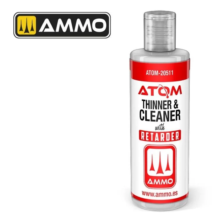 AMMO ATOM 60mL Thinner & Cleaner w/ Retarder #ATOM-20511